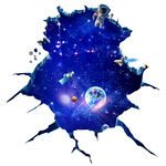 宇宙星空地画
