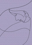 手绘插画女孩