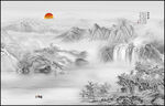 水墨山水