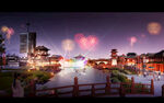夜景古建
