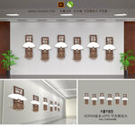 中国风餐厅文化墙