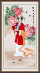 国色天香仕女图