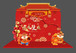 新年堆头 虎年
