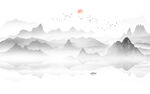 新中式山水画