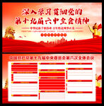 六中全会展板