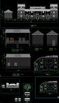中式徽派建筑CAD图纸