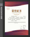 荣誉证书模版 