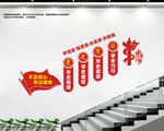 楼道党史学习展板