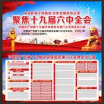 十九届六中全会展板