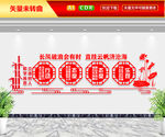 直挂云帆济沧海文化墙