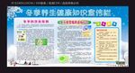 冬季养生健康知识宣传栏下载模板