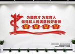 四有教师文化墙