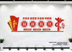 党史学习教育文化墙