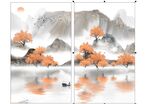 中堂山水画
