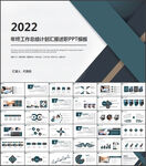 2022年终总结汇报PPT模板