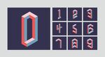 立体数字
