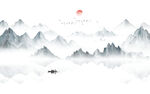 新中式山水画