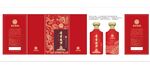 钓鱼台华礼天坛龙包装平面印刷图