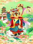门神虎