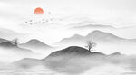 新中式山水画