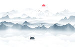 新中式山水画