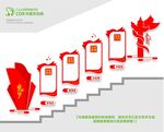 楼梯文化墙 