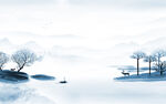 人气 高档山水背景 tif分层