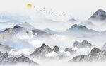 新中式背景墙