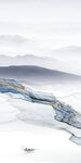 玄关画山水 TIF分层图 