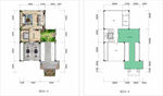 别墅户型改造前后图
