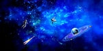 蓝色星空
