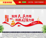 急时应急战时应战文化墙