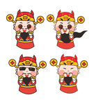 财神官员元宝