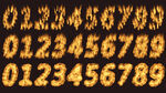 火焰数字0-9