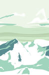 雪山 