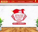退役军人管理服务中心文化墙