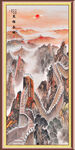 万里长城山水画