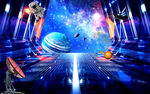 宇宙星空背景墙