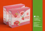 草莓包装设计