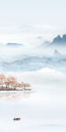 新中式玄关画背景 TIF分层图