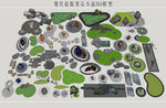 禅意景石小品