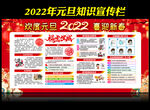 2022年元旦宣传展板