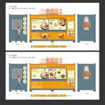 餐饮门头店招