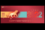 2022虎年新年海报