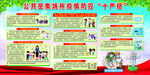 公众密集场所疫情防控十严格