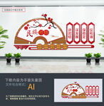 民族团结文化墙