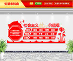 社会主义核心价值观文化墙