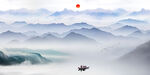 禅意山水画