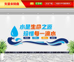 水是生命之源文化墙