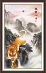 玄关山水画